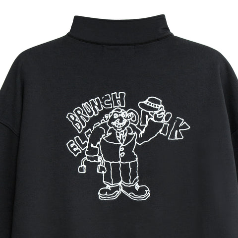 Sudadera quarter zip "My boss hate" 3