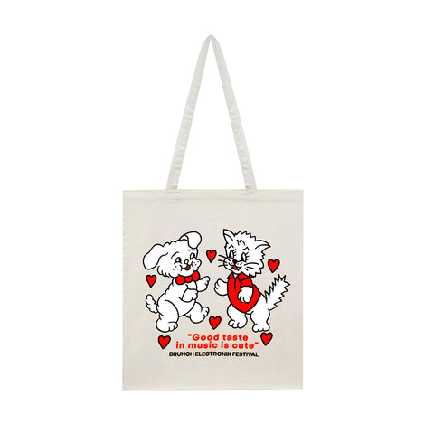 Tote Bag "Musical crush" Brunch Electronik